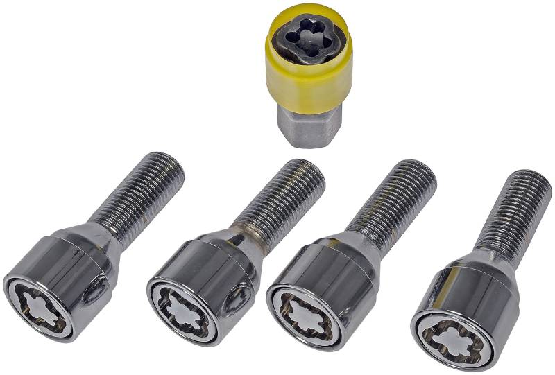 Dorman 712-391 M12-1.50 Bolzen-/Kugelsitz-Radsicherungs-Set für ausgewählte Modelle, 6 Stück von Dorman