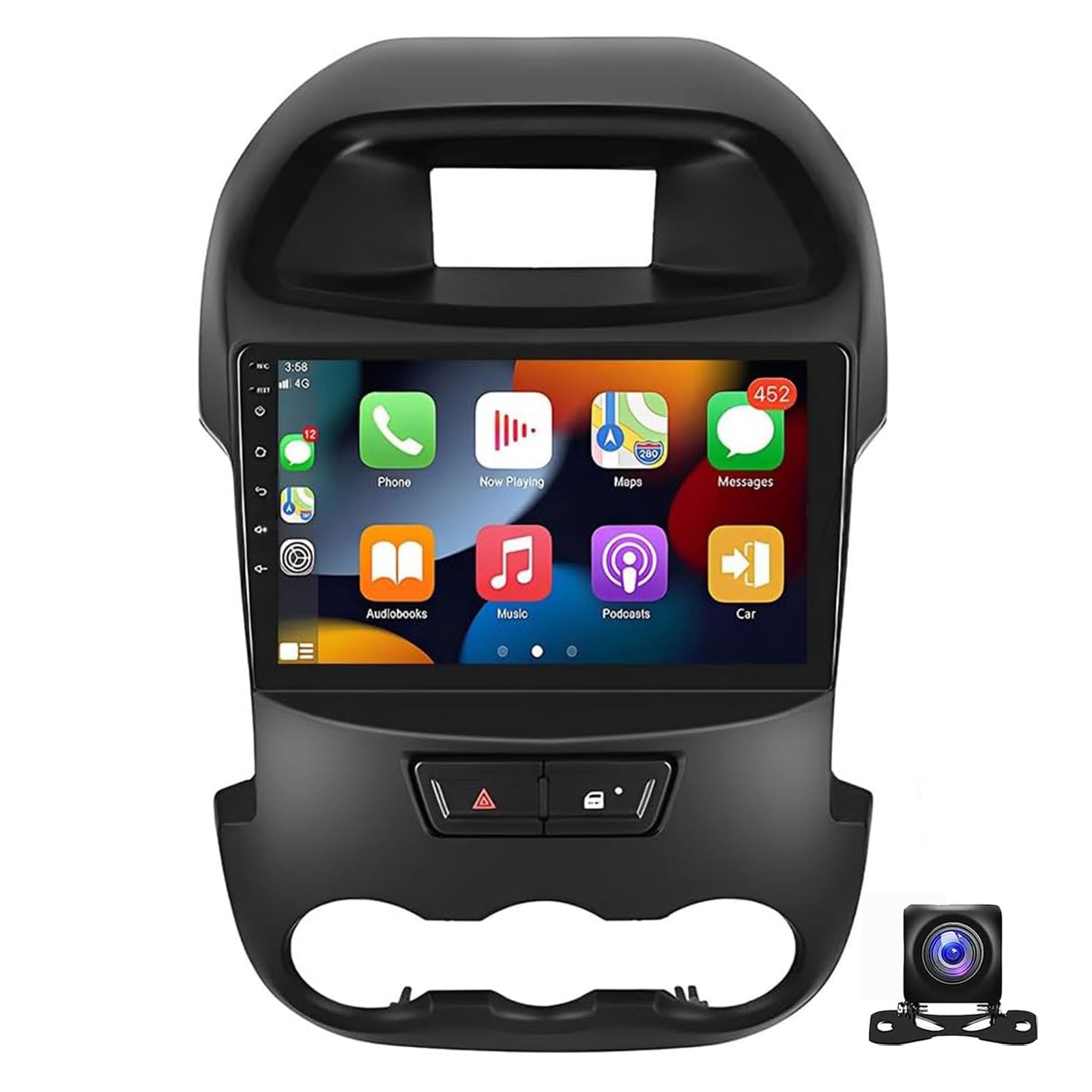 Android 14 Autoradio für Fo-rd Ranger 2011-2016 mit 9 Zoll 2 Din Touchscreen Radio mit GPS Navi Wired/Wireless Carplay & Auto Stereo FM / RDS Radio Empfänger Rückfahrkamera SWC Bluet(Color:4core 2+32) Android 14 Autoradio für Fo-rd Ranger 2011-2016 mit 9 Zoll 2 Din Touchscreen Radio mit GPS Navi Wired/Wireless Carplay & Auto Stereo FM / RDS Radio Empfänger Rückfahrkamera SWC Bluet(Color:4core 2+32) von Dorwioll