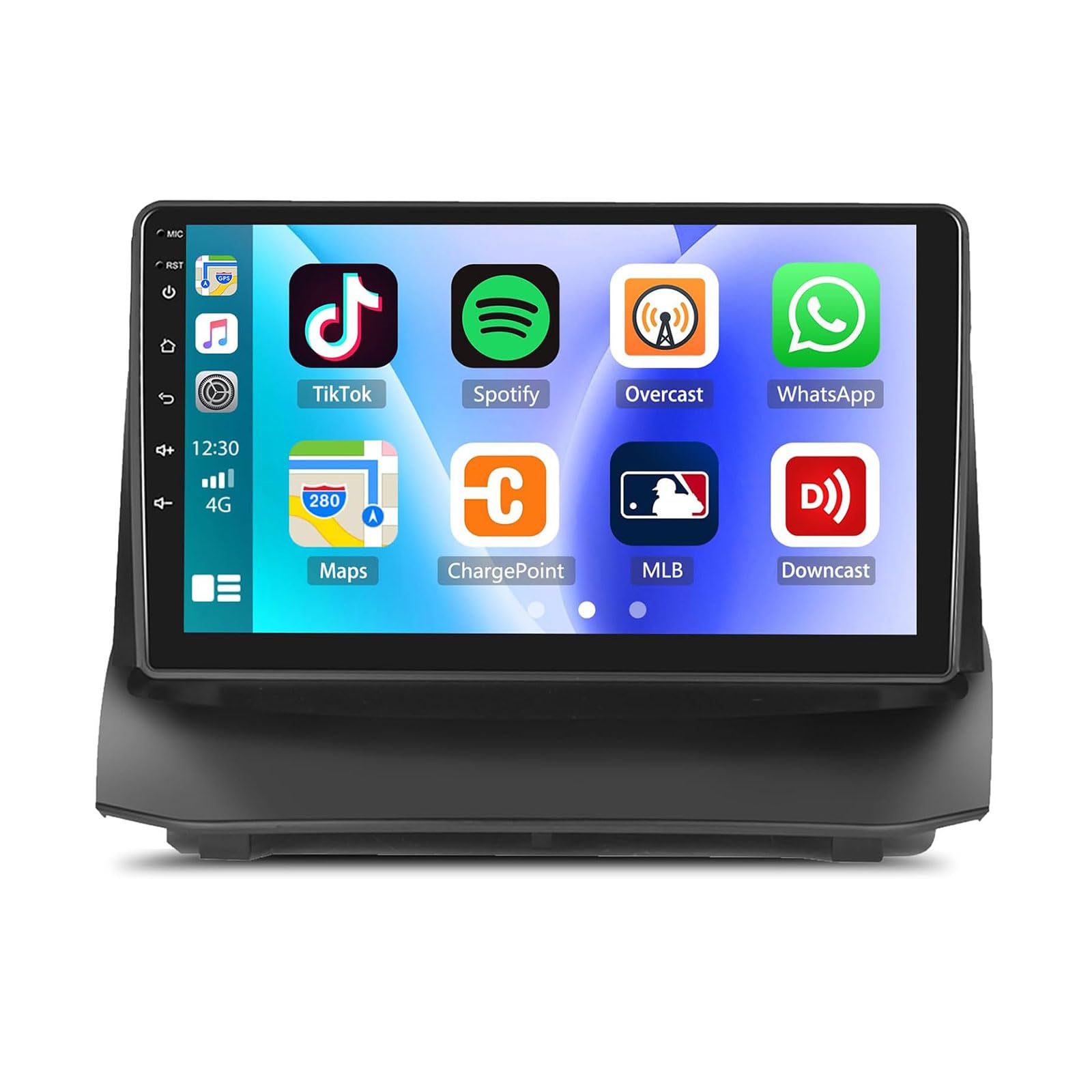 Dorwioll Android 14 Car Radio Für Fo-rd Fiesta 2009-2014 Mit Drahtlosen Carplay Android Auto Sat NAV(Color:4core 1+32) von Dorwioll