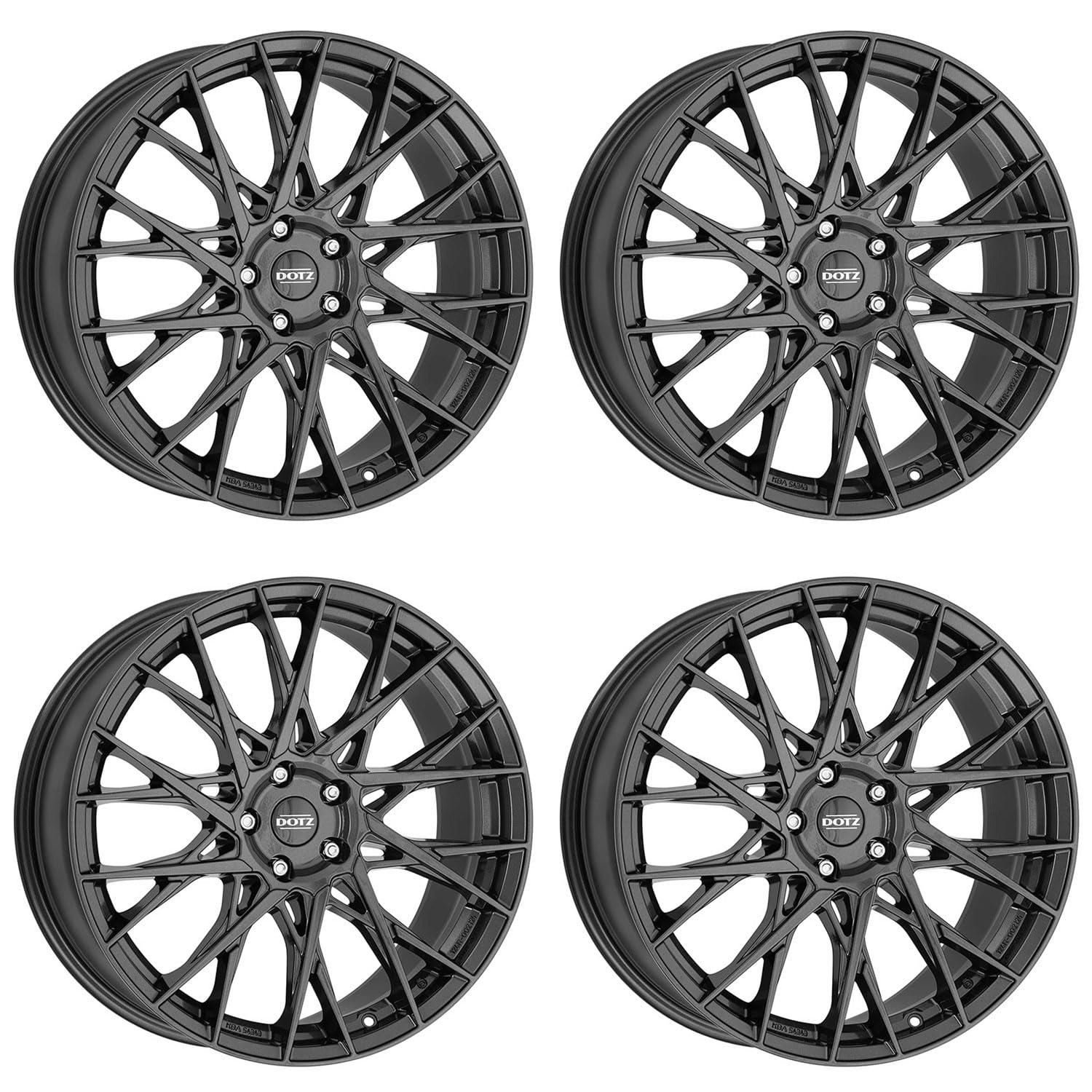 4x Dotz Felgen Fuji grey 8.0Jx18 ET40 5x114.3 kompatibel mit Renault Austral Clio Espace Fluence Grand Scenic Kangoo Koleos Laguna Latitude Megane Scenic Talisman 4x Dotz Felgen Fuji grey 8.0Jx18 ET40 5x114.3 kompatibel mit Renault Austral Clio Espace Fluence Grand Scenic Kangoo Koleos Laguna Latitude Megane Scenic Talisman von Dotz