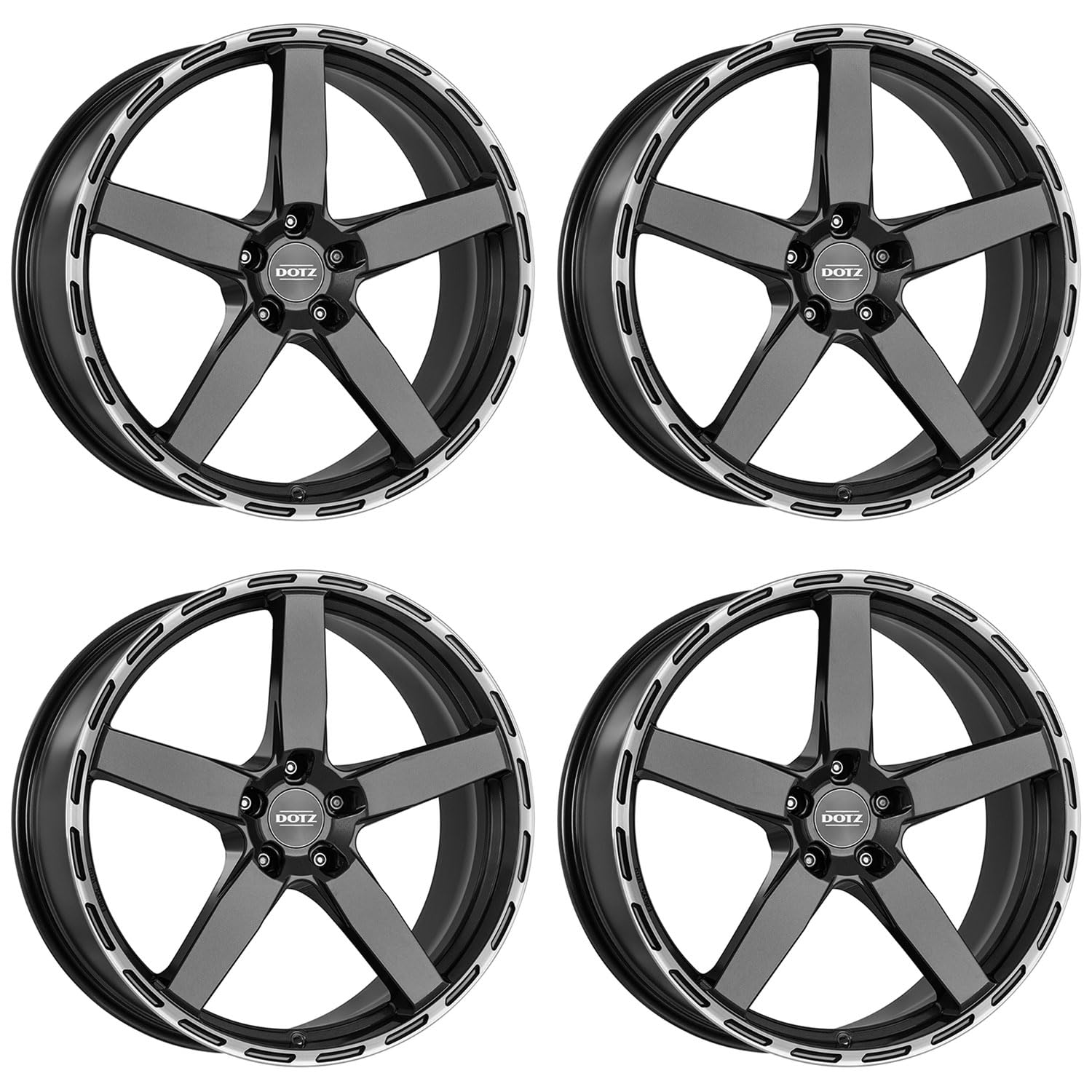 4x Dotz Felgen MarinaBay dark 8.0Jx19 ET38 5x114.3 kompatibel mit Lexus ES IS NX RC UX 4x Dotz Felgen MarinaBay dark 8.0Jx19 ET38 5x114.3 kompatibel mit Lexus ES IS NX RC UX von Dotz