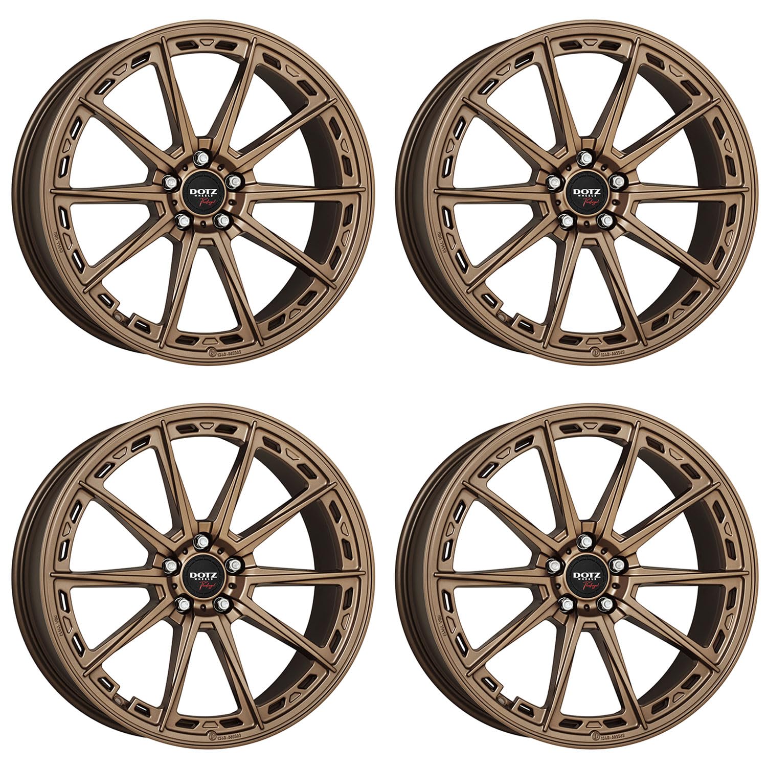 4x Dotz Felgen Sonoma bronze 8.0Jx19 ET27 5x112 kompatibel mit Mercedes Benz A C CLA CLC CLK CLS E EQS GLA GLB GLC S SL SLK SLK/SLC 4x Dotz Felgen Sonoma bronze 8.0Jx19 ET27 5x112 kompatibel mit Mercedes Benz A C CLA CLC CLK CLS E EQS GLA GLB GLC S SL SLK SLK/SLC von Dotz