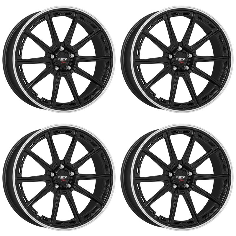 4x Dotz Felgen Sonoma dark 8.5Jx19 ET40 5x114.3 kompatibel mit Mitsubishi Eclipse Cross Lancer Outlander von Dotz