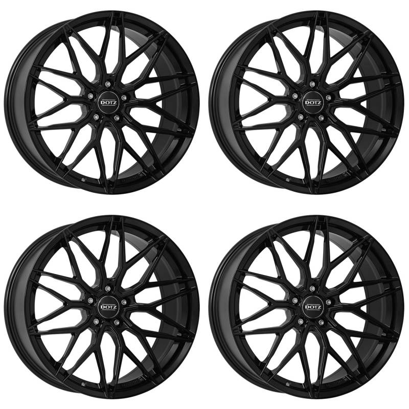 4x Dotz Felgen Suzuka black 8.5Jx19 ET47 5x120 kompatibel mit Mini Countryman Paceman von Dotz