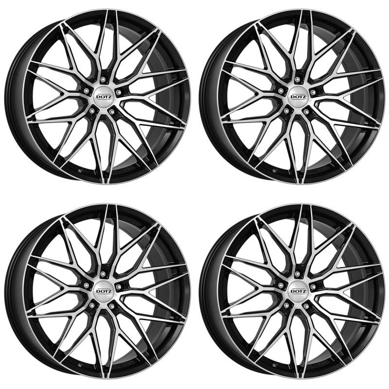 4x Dotz Felgen Suzuka dark 9.0Jx20 ET35 5x120 kompatibel mit Honda CR-V von Dotz