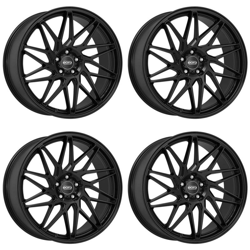 4x Dotz Felgen Tanaka black 10.0Jx20 ET40 5x112 kompatibel mit BMW 2 3 4 5 6 7 8 X3 X4 Z4 von Dotz