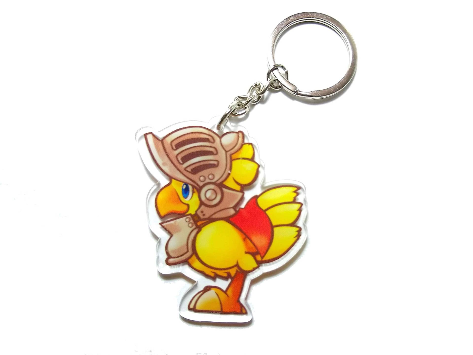 DoubleChin Final Fantasy Chocobo-Schlüsselanhänger, Schwarzer Magier, Small DoubleChin Final Fantasy Chocobo-Schlüsselanhänger, Schwarzer Magier, Small von DoubleChin