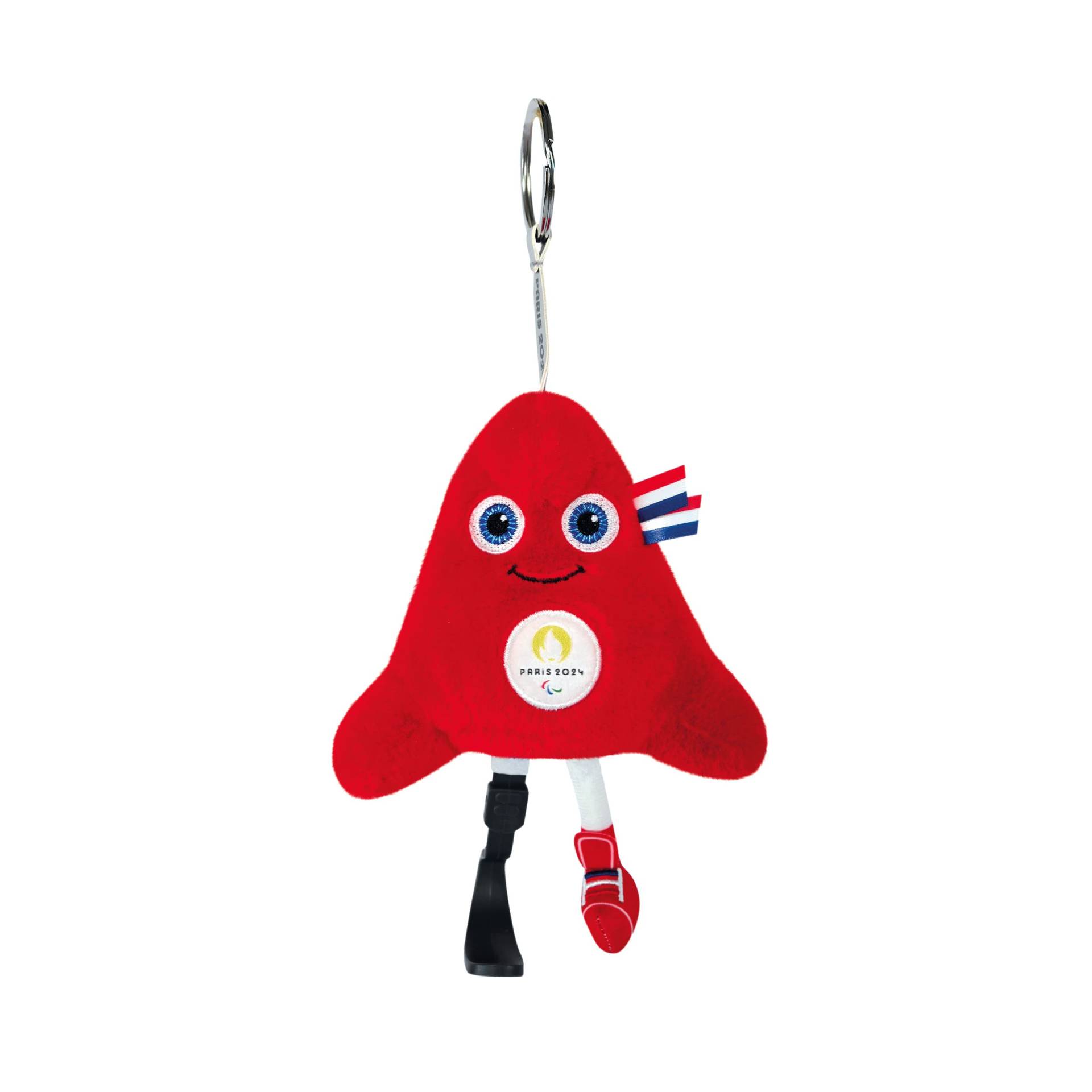 Doudou et Compagnie - Schlüsselanhänger Plüsch Paralympischer Phryge – offizielles Maskottchen der Olympischen und Paralympischen Spiele 2024 – Form Phrygische Mütze, Rot – 10 cm – JO2499 Doudou et Compagnie - Schlüsselanhänger Plüsch Paralympischer Phryge – offizielles Maskottchen der Olympischen und Paralympischen Spiele 2024 – Form Phrygische Mütze, Rot – 10 cm – JO2499 von Doudou et Compagnie