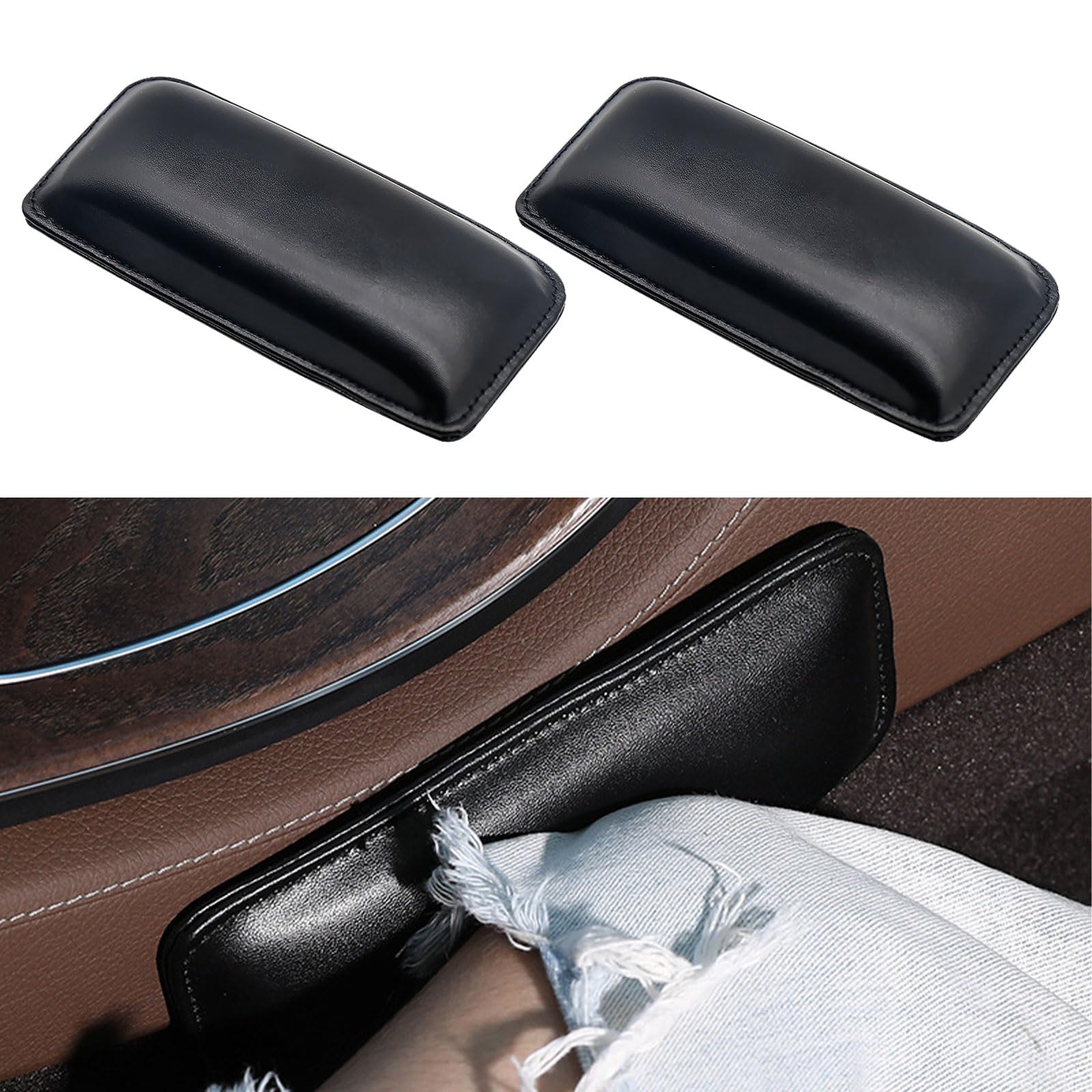 2 Stück Auto Kniekissen Leder Auto Beinpolster Autotür Armlehnenkissen Selbstklebend Knie Pad Auto Kniepolster Soft Pad für Auto Innenzubehör Konsole Sitzauflage 2 Stück Auto Kniekissen Leder Auto Beinpolster Autotür Armlehnenkissen Selbstklebend Knie Pad Auto Kniepolster Soft Pad für Auto Innenzubehör Konsole Sitzauflage von Doukesh
