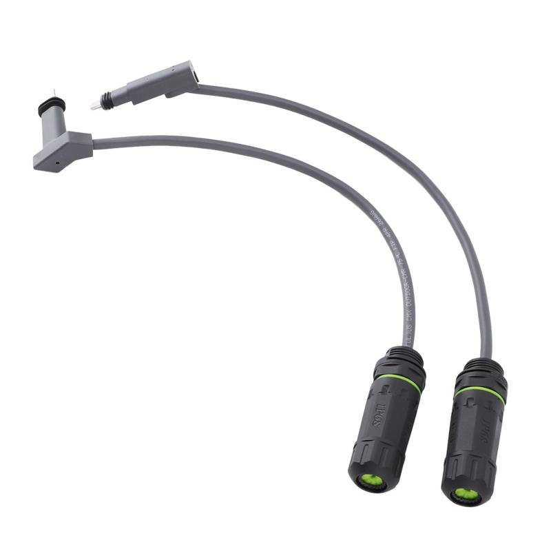 2 Stück SPX Stecker auf RJ45 Adapter, 1200 Mbit/s IP68 Wasserdichtes Ethernet Kabel, SPX Stecker auf RJ45 Buchse, Ethernet Verlängerungsadapter, für Gen2 Dish von Dpofirs