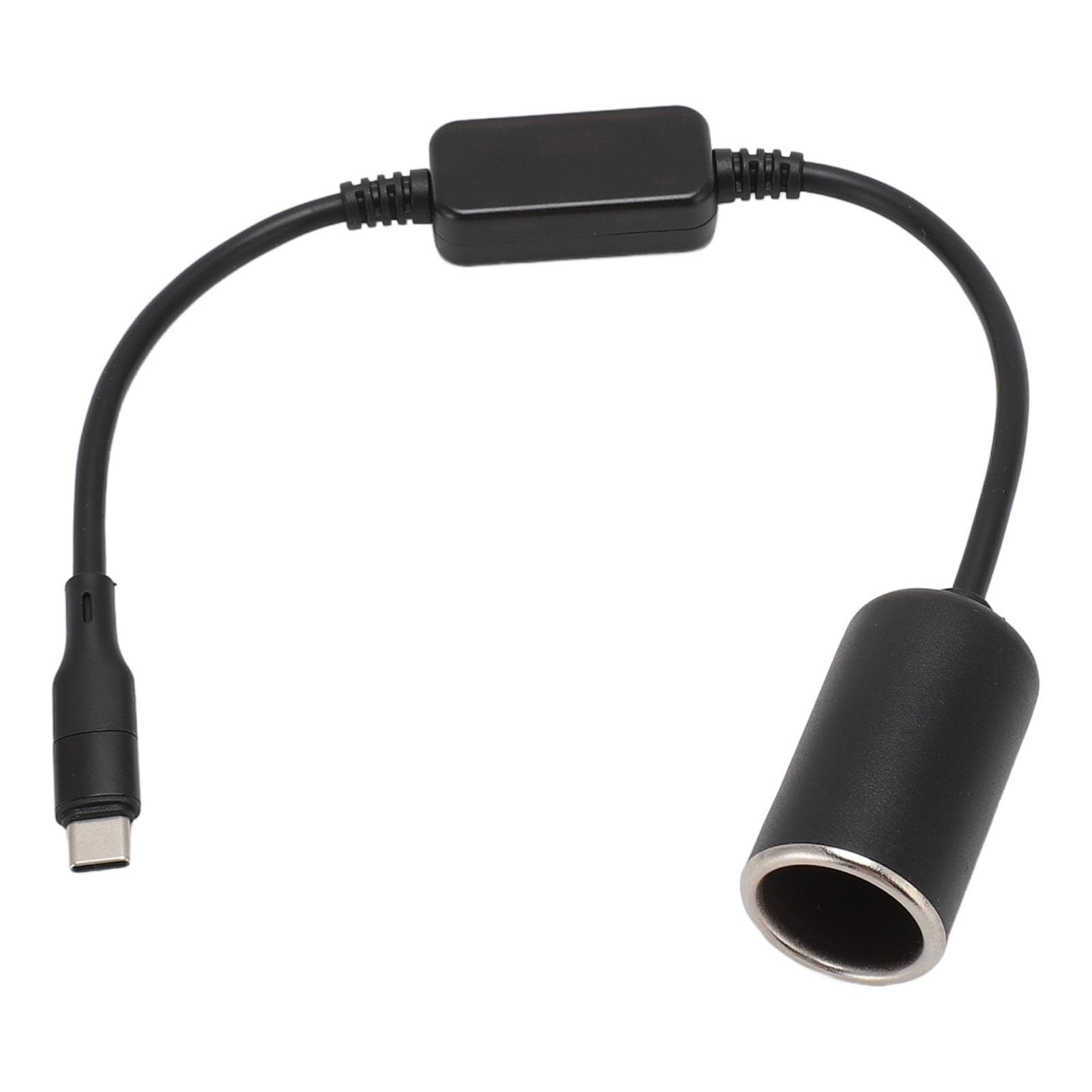 30 Cm USB-C-zu-12-V-Auto-Zigarettenanzünder-Adapter-Stromkabel für Dashcam, Radarwarner, USB-C-zu-Auto-Zigarettenanzünder-Kabelkonverter, 12-V-Zigarettenadapter 30 Cm USB-C-zu-12-V-Auto-Zigarettenanzünder-Adapter-Stromkabel für Dashcam, Radarwarner, USB-C-zu-Auto-Zigarettenanzünder-Kabelkonverter, 12-V-Zigarettenadapter von Dpofirs