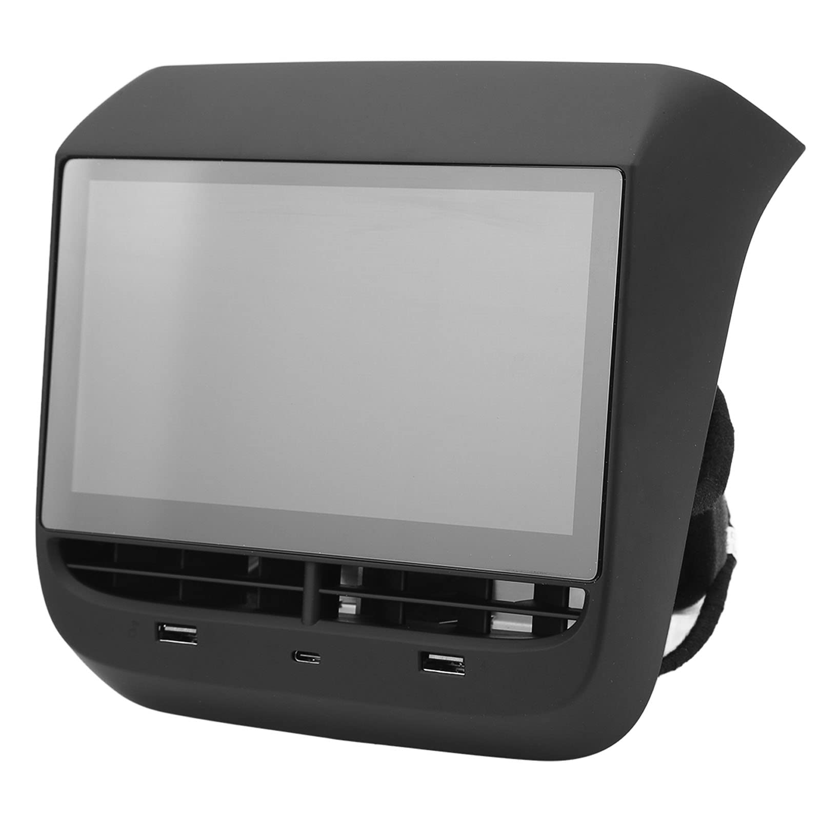 7-Zoll-LCD-Bildschirm für Rücksitz, HD 1024 X 600 2 GB 32 GB Kopfstützenmonitor-Ersatz für Tesla-Modell, Unterstützt Android 11, Videoplayer für Tesla Model Y 2020–2023 von Dpofirs