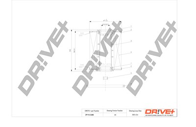 Dr!ve+ Kraftstofffilter [Hersteller-Nr. DP1110.13.0093] für Opel, Saab, Vauxhall von Dr!ve+