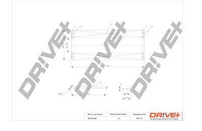 Dr!ve+ Ölfilter [Hersteller-Nr. DP1110.11.0212] für Alfa Romeo, Fiat von Dr!ve+