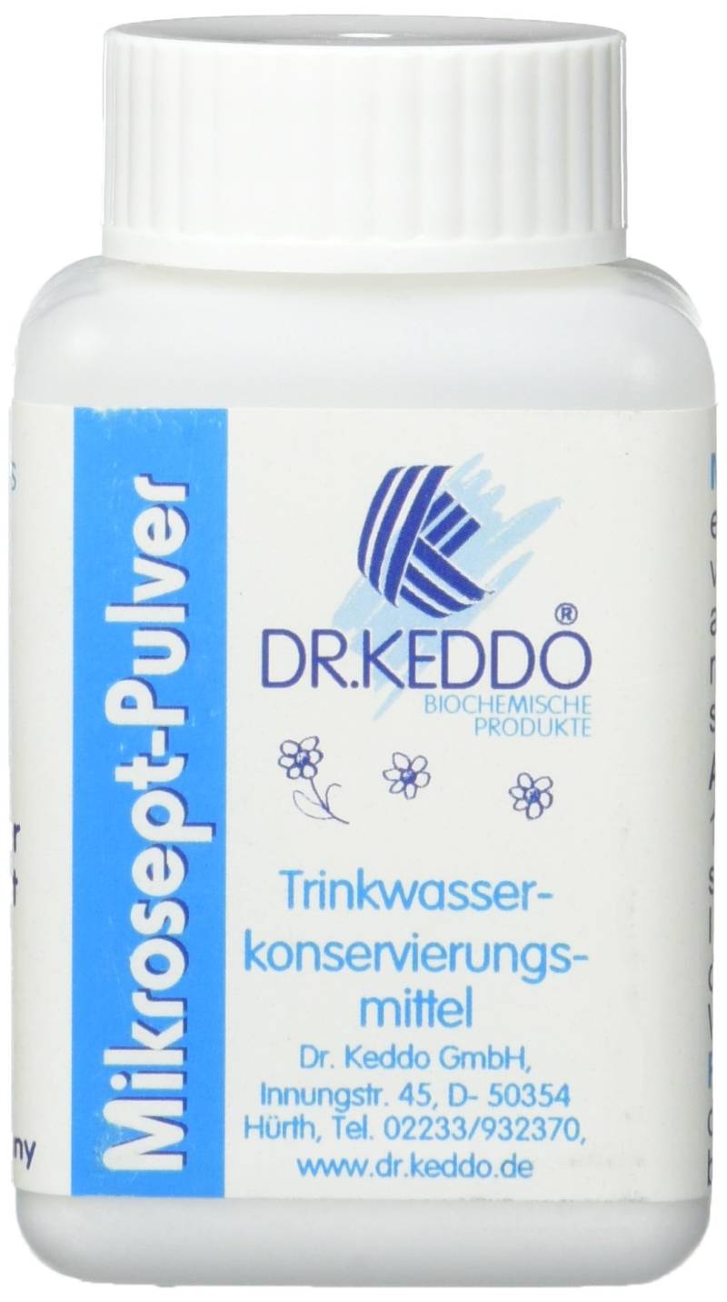Dr. Keddo Campingartikel Mikrosept Wasserentkeimung 100G Pulver, 300/953, Weiß von Dr. Keddo