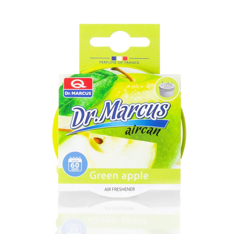 Dr. Marcus Aircan Green Apple Pad Duftdose Lufterfrischer Autoduft. von Dr. Marcus