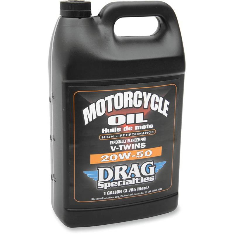 Motoröl Drag Specialties 20 W50, Füllmenge: 3,875 l von Drag Specialties