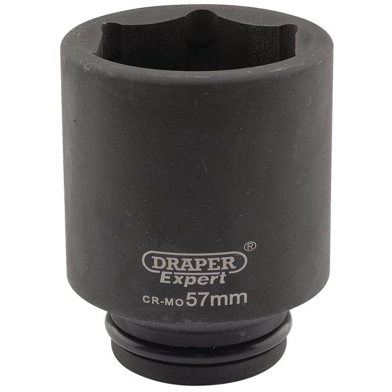 Draper EXPERT 5086 57 mm 3/4-Zoll Square Drive Hi-Torq 6-Punkt-Deep Impact Sockel von Draper