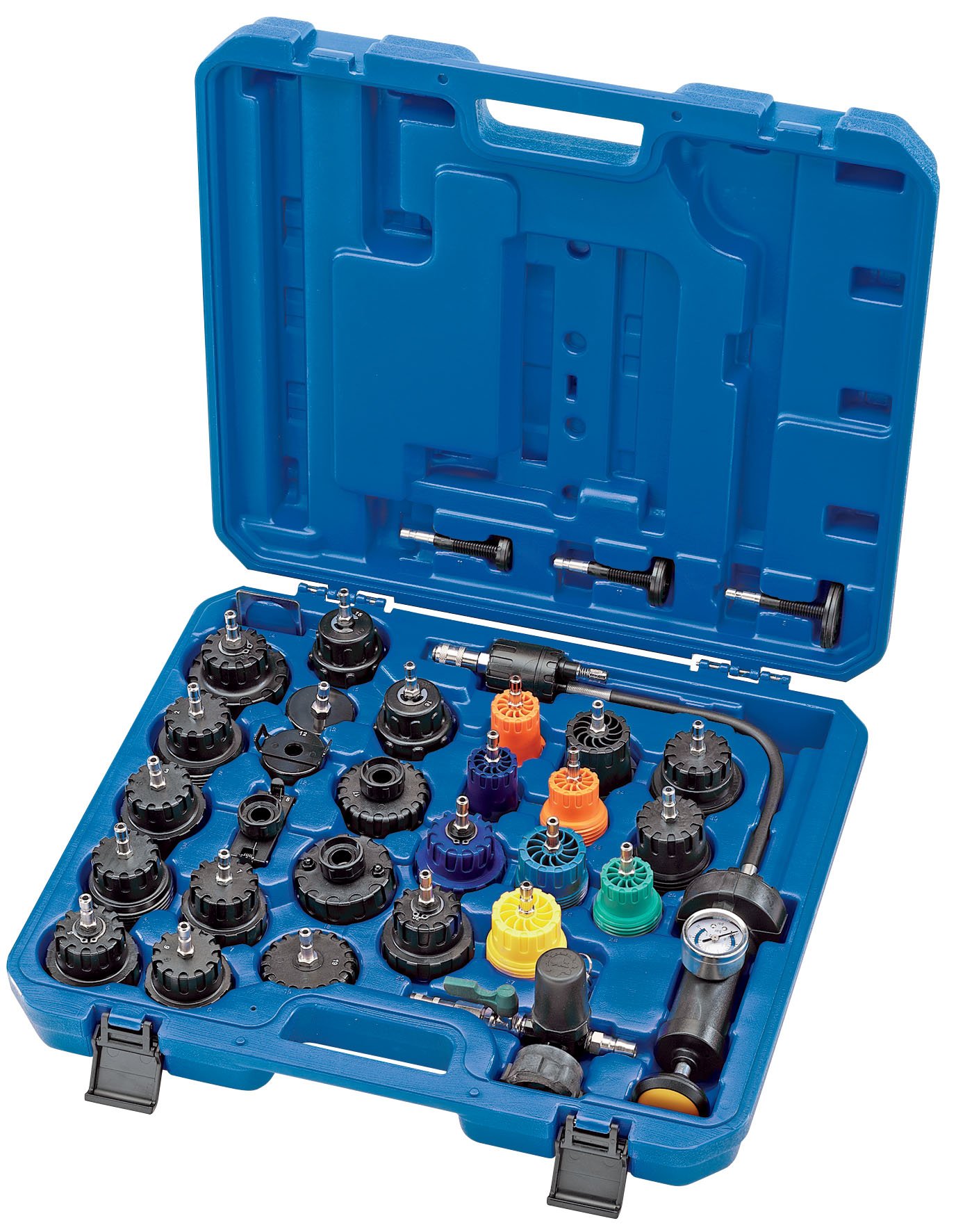 Draper Expert 23420 Heizungs- und Kondensator-Drucktestset (33 Teile) von Draper