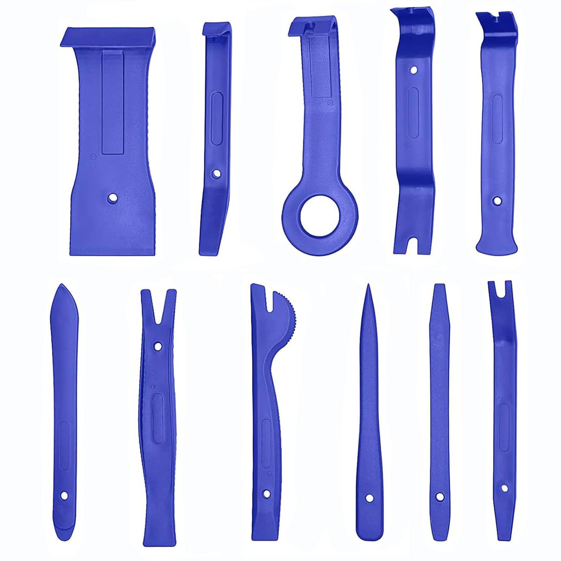 Hebelwerkzeug Auto, 11 Stück Auto Demontage Werkzeug, Werkzeug-Kits für Autoradio-Installation, Verkleidungswerkzeug Set, Hebelwerkzeug zum Entfernen von Autotür, Türverkleidung und Platten (11PCS) von Dratenger