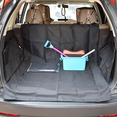 DreamyDesign Universal Car Boot Protection Ideal for Dog Standard Car Dog Bed 155*104*33cm (Schwarz) von DreamyDesign