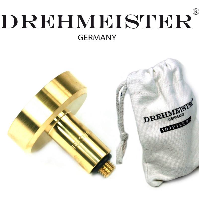 DREHMEISTER Dish LPG Adapter M10 Autogas Adapter + Aufbewahrungsbeutel von Drehmeister