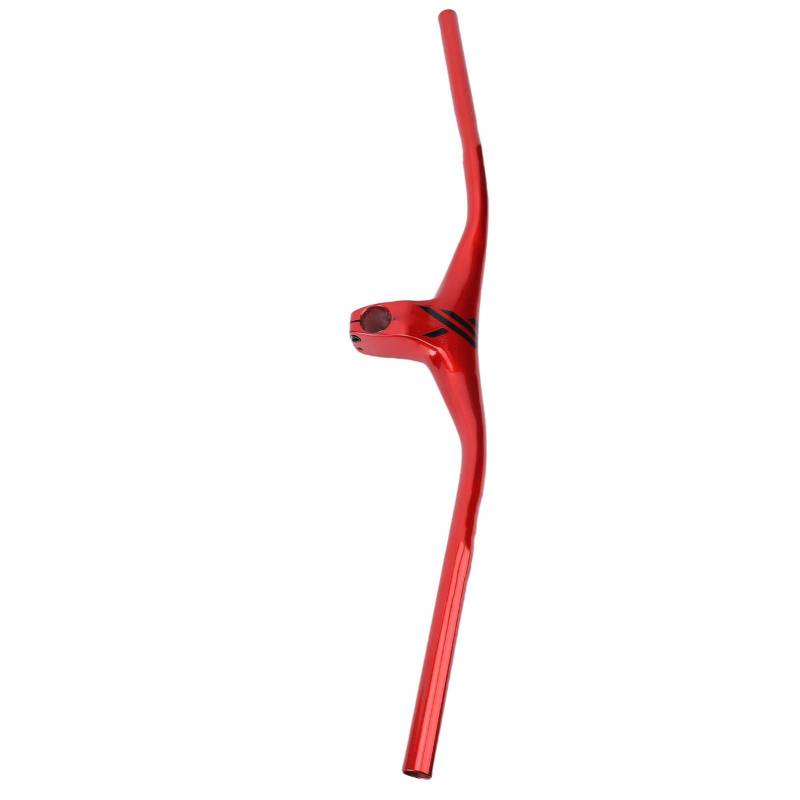 Drfeify Fahrrad -Lenker -Aluminiumlegierung Robuster Leichtgewicht mit Integriertem Design für Mountainbike (Rot) von Drfeify