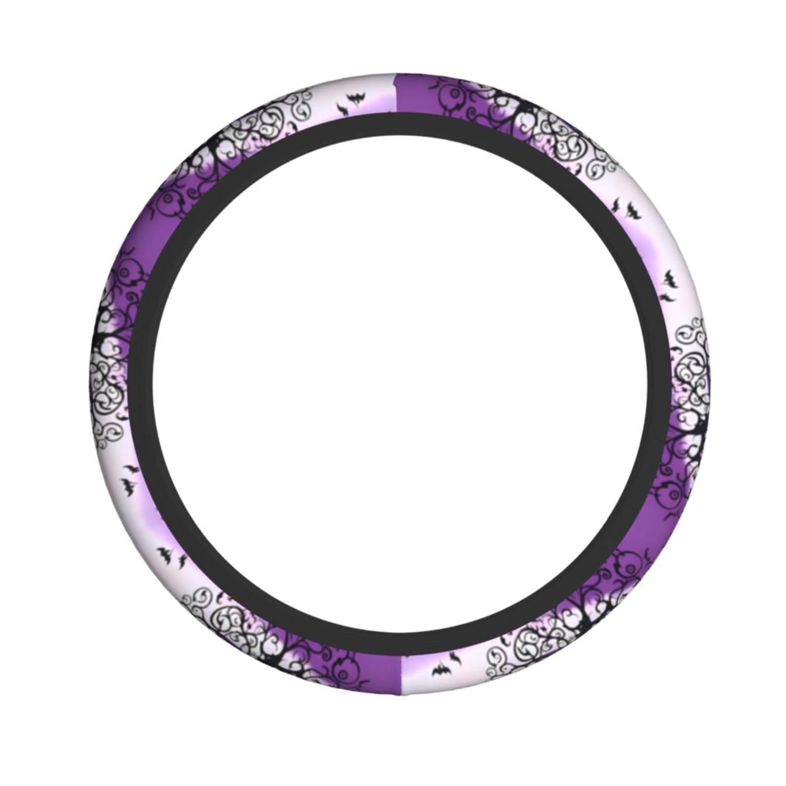 Lenkradbezug für Auto, LKW, 38,1 cm, Lila / Schwarz Lenkradbezug für Auto, LKW, 38,1 cm, Lila / Schwarz von Drgfcxe