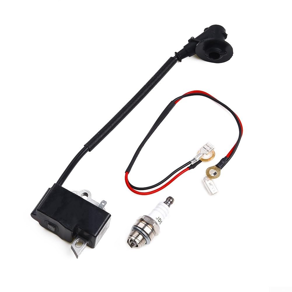 Zündspule mit Spark Kit für PS-460 PS-500 PS-500 PS-510 PS-4600S PS-5000 PS-5100S Kettensäge, Zündspulenmodul Ersatzteil Zündspule mit Spark Kit für PS-460 PS-500 PS-500 PS-510 PS-4600S PS-5000 PS-5100S Kettensäge, Zündspulenmodul Ersatzteil von Drhomeam