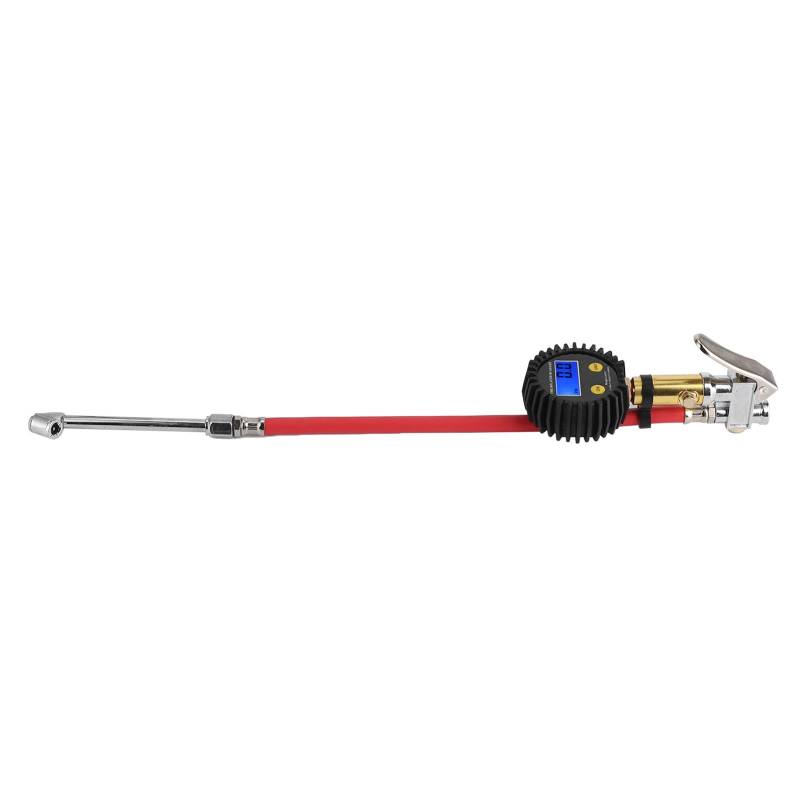 DriKou -Reifen -Inflator, Luftleitungsreifenpumpe mit digitalem Druckmessgerät Universal für Auto -Motorrad 3-200psi von DriKou