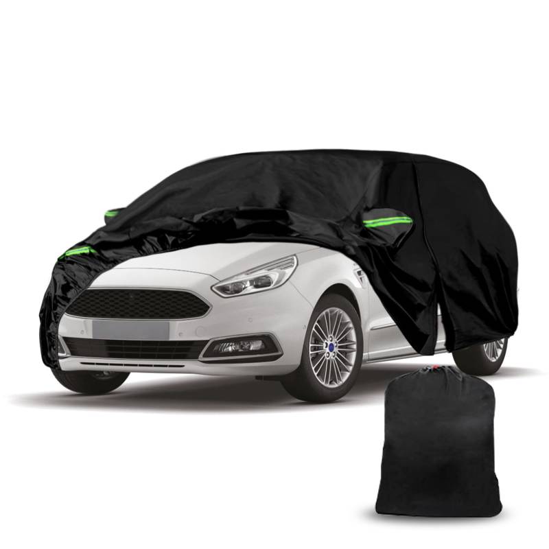 Auto Abdeckun für Ford S-MAX 2006-2023 Oxford Baumwolle Wasserdicht für Regen Sonne Staub Schutz Auto Plane von DriSubt