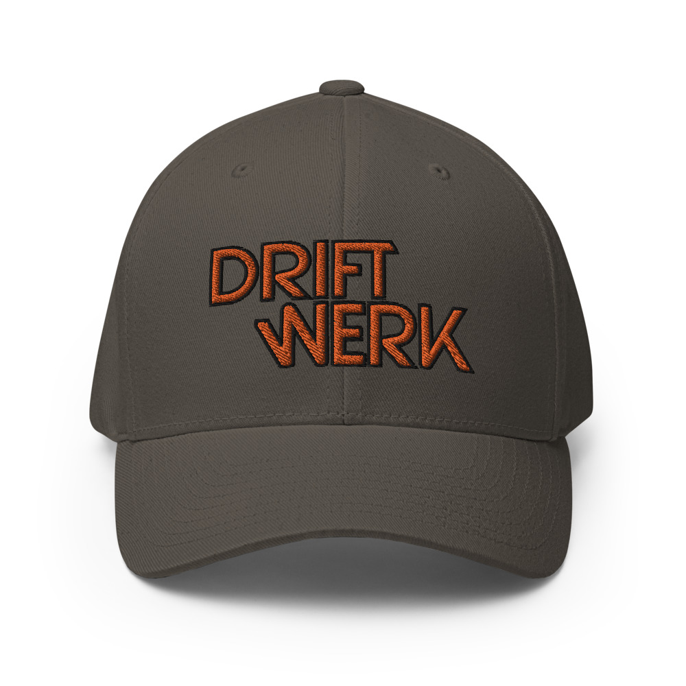 Driftwerk Baseball Cap Flexfit - Dark Grey / S/M von Driftwerk