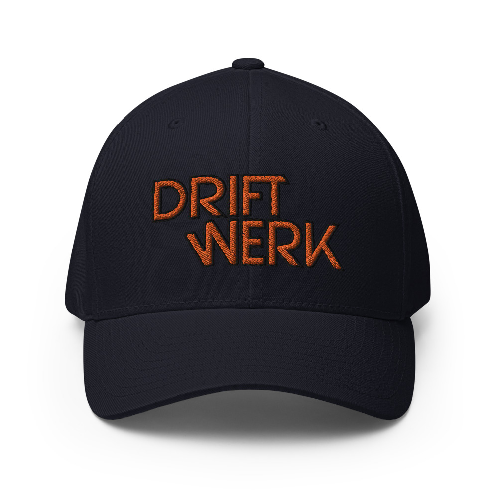 Driftwerk Baseball Cap Flexfit - Dark Navy / S/M von Driftwerk