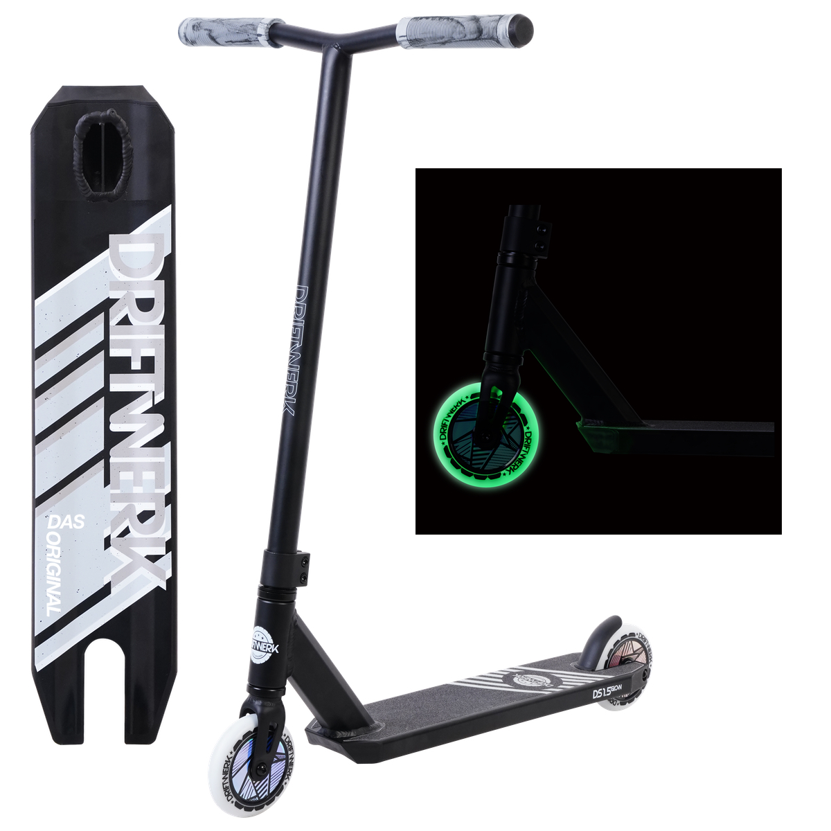 Driftwerk Freestyle Scooter DS1.5 Glow in the Dark Driftwerk Freestyle Scooter DS1.5 Glow in the Dark von Driftwerk