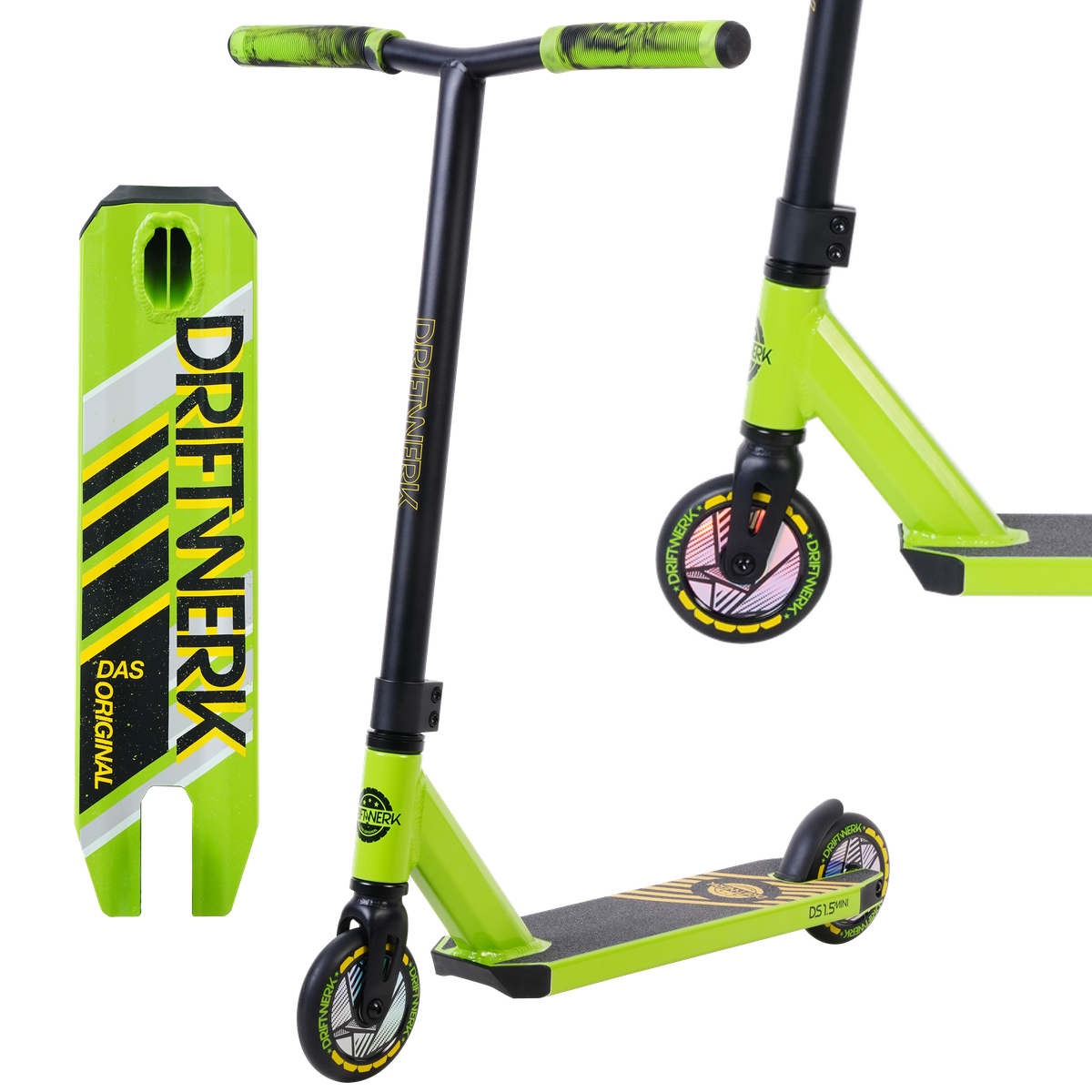 Driftwerk Freestyle Scooter DS1.5 Mini Green Driftwerk Freestyle Scooter DS1.5 Mini Green von Driftwerk