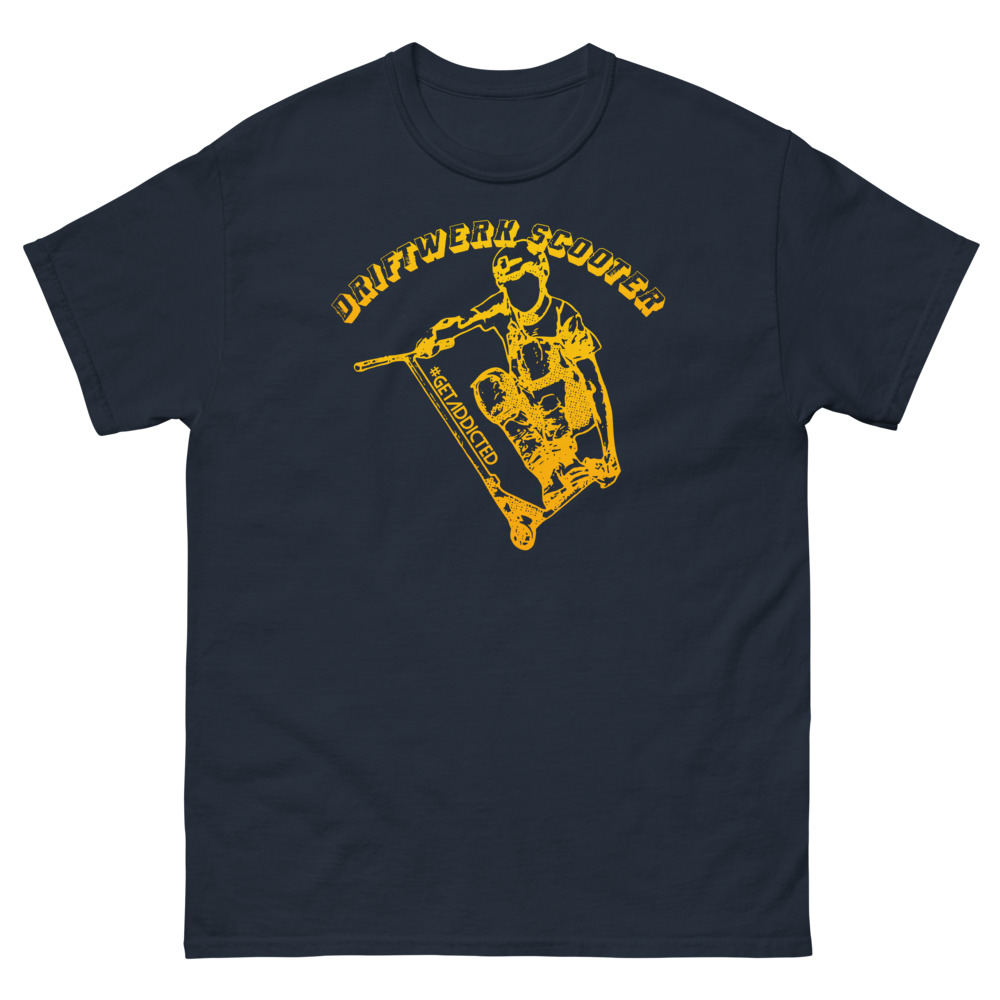 Driftwerk Scooter T-Shirt - Navy / 2XL von Driftwerk