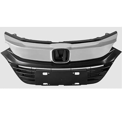 Front Kühlergrille Für HRV Für HR-V 2019 2020 2021 Renngrills Auto-Frontstoßstangengrill Chrom-Kunststoff-Haubengrill Auto-Frontgrill Kühlergrill Vorne von Drkxdt