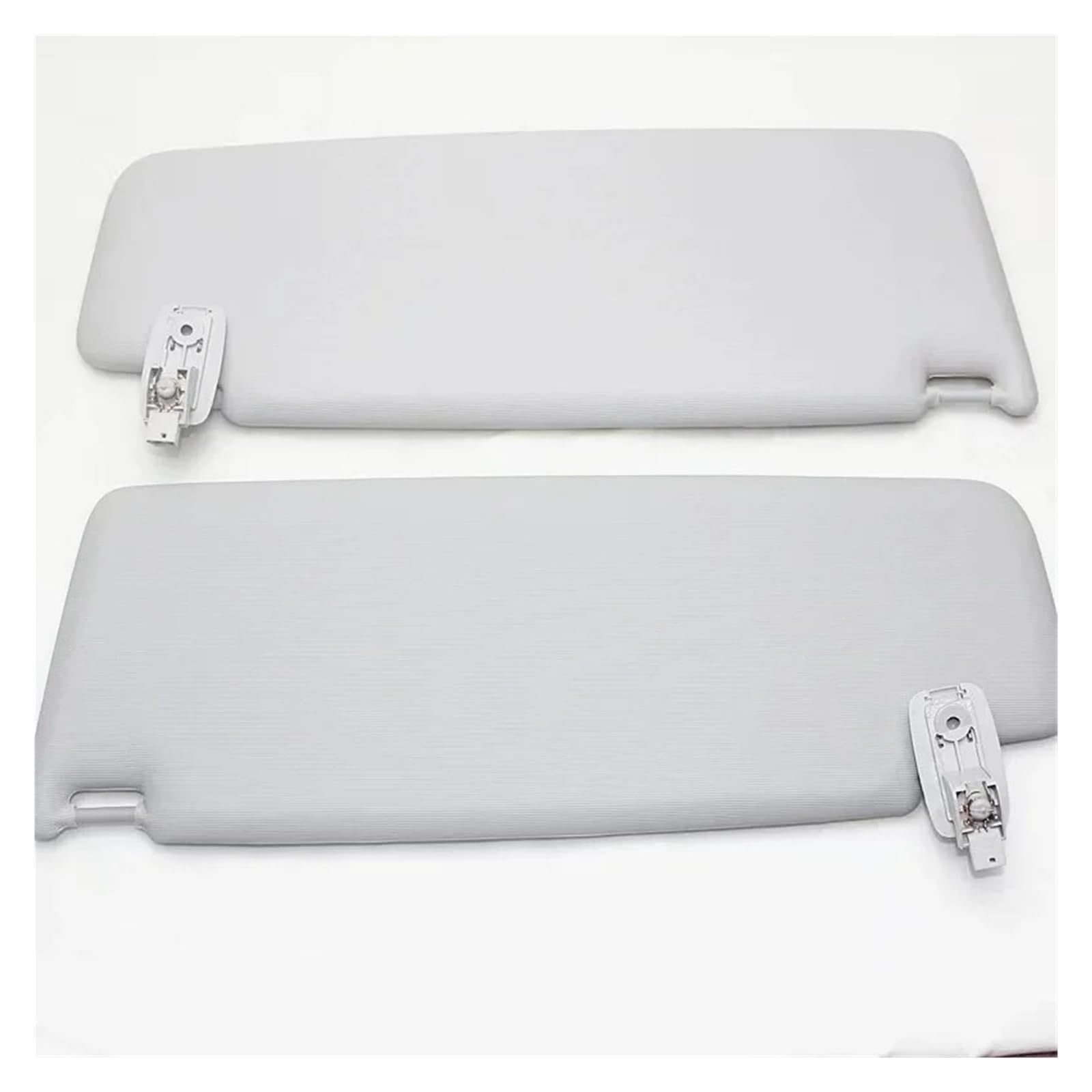 Visier 1/2 STÜCKE Innen Grau Sonnenblende Panel Mit Beleuchteten Spiegel Abdeckung Für VW Für Tiguan 1 5N R Linie 2010-2016 5N0857551 5N0857552 Sonnenblende(Links) von Drkxdt