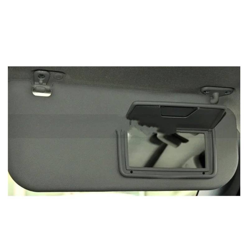 Visier 1 STÜCK Für Mitsubishi Für Montero Sport Auto Innensonnenblende Sonnenblende Antiblend Sonnenschutz Sonnenschutzdach Mit Spiegel Sonnenblende(Gray RH) von Drkxdt