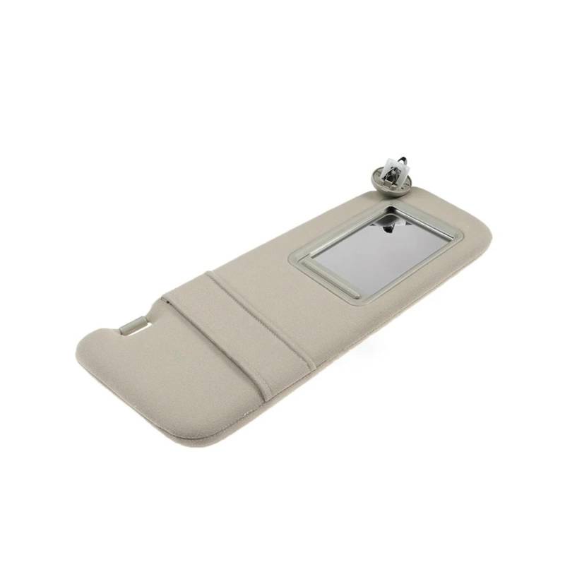 Visier 1PC Beige Grau 74320-06800-B0 Auto Sonnenblende Mit Licht Für Toyota Für Camry 07-11 Zubehör Auto Sonnenschirm Sonnenblende(Beige Right) von Drkxdt