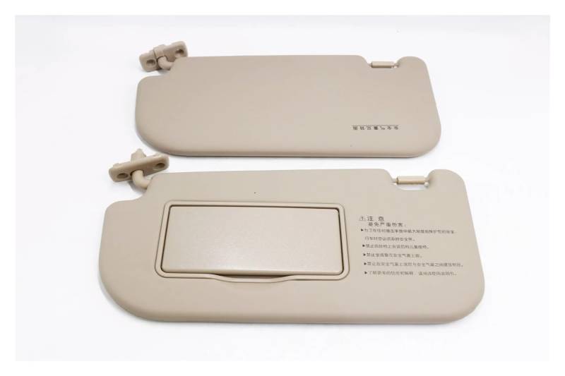 Visier 2Pcs Links + Rechts 852011F020EZ 852021F020EZ Sonnenblende Beige Für Kia Für Sportage 2005-2010 Sonnenblende von Drkxdt