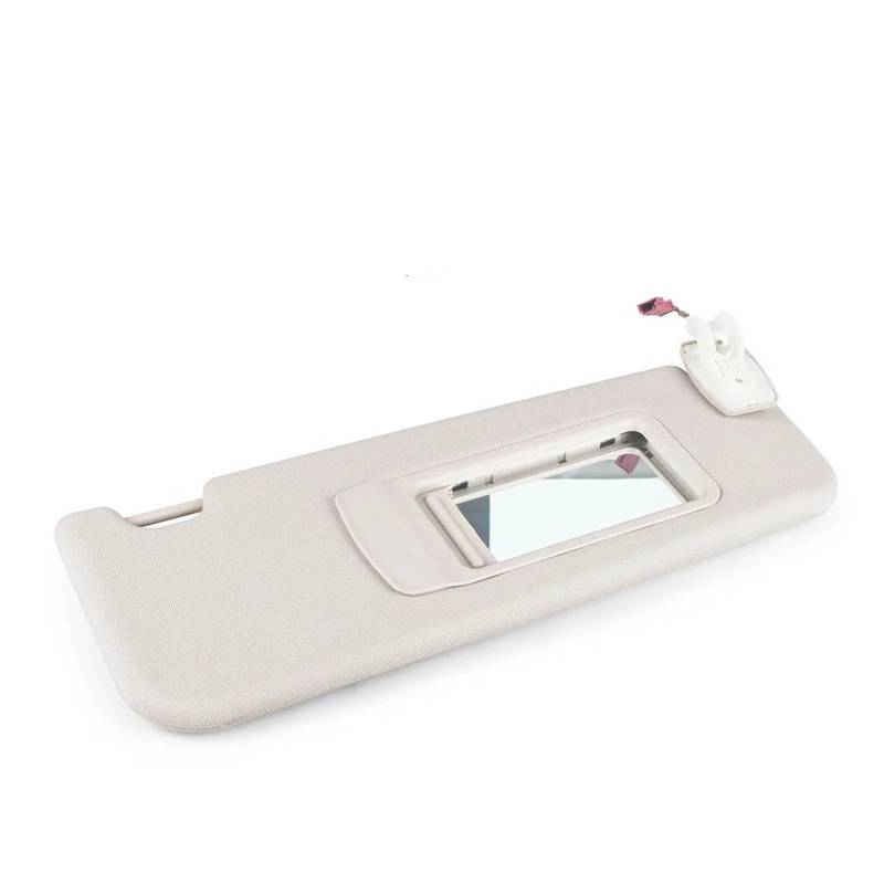 Visier 51167248858 Beige Sonnenblende Rechts Fahrer Links Passagier Mit Spiegel Licht Für Für 5 Für Serie F10 F11 F18 2011-2015 51167248857 Sonnenblende(Recht) von Drkxdt