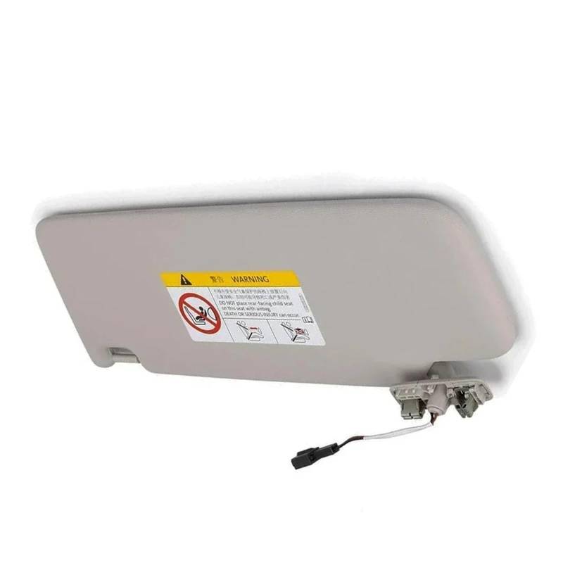 Visier 5GG857551 5GG857552 Auto-Sonnenblende Vorne Innen Windschutzscheibe Schatten Grau Links/rechts Für VW Für GTI Für Golf MK7 VII 2014-2017 Sonnenblende(5GG857551 Left) von Drkxdt