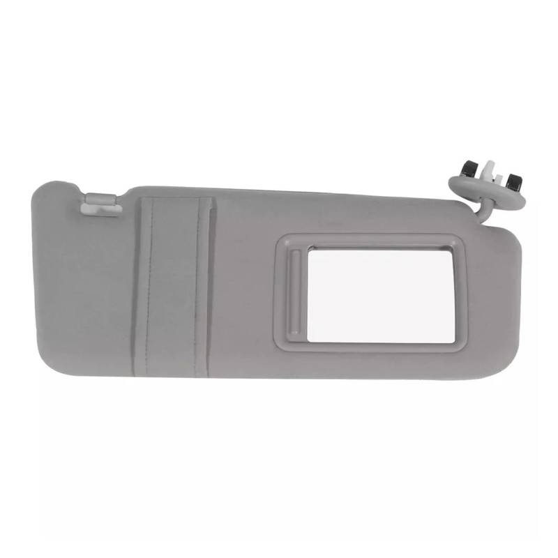 Visier 74320-06800-B0 74310-06770-Links Rechts Fahrer Passagier Seite Sonnenblende Sonnenschirm Für Toyota Für Camry Sonnenblende Mit Licht 2007-2011 Sonnenblende(Grey Right) von Drkxdt