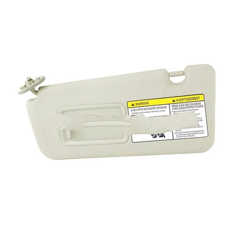 Visier 74320-42420-B0 Grau Beige Sonnenblende Linke Seite Fahrerseite Schatten Für Toyota Für RAV4 2004 2005 Auto Zubehör Sonnenblende(Beige Left) von Drkxdt