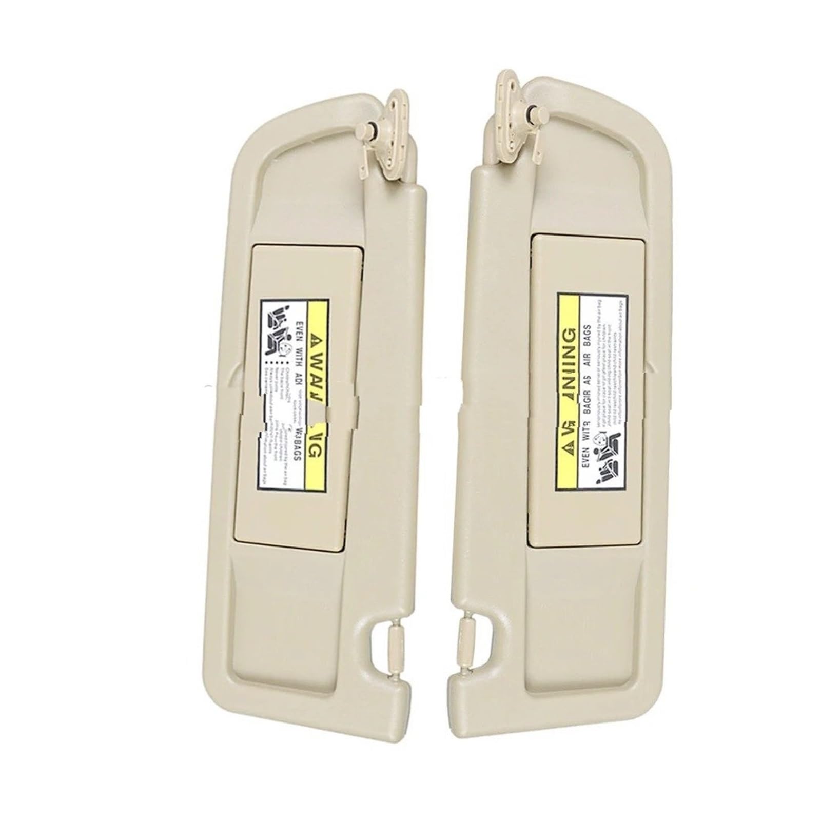 Visier 83230-SNA-A01ZB Sonnenblenden Für Die Linke Fahrer- Oder Rechte Beifahrerseite Für Civic 2006 2007 2008 2009 2010 2011 Sonnenblende(Pair Beige) von Drkxdt