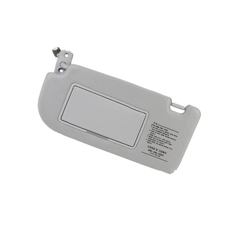 Visier 85202-03000EZ 85201-03000EZ 85201-03000LX 852021F210LX Sonnenschutz Sonnenschirm Auto Innen Sonnenblende Für Kia Für Sportage 2005-2010 Sonnenblende(Grey Left) von Drkxdt
