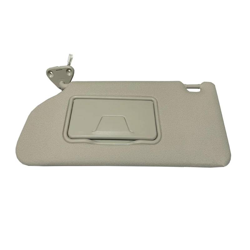 Visier Auto Front Sonnenschirm Sonnenblende Sonnenschutz Mit Spiegel Für Mitsubishi Für ASX 2007-2021 Für Outlander 2007-2021 Sonnenblende(Beige Left Side) von Drkxdt