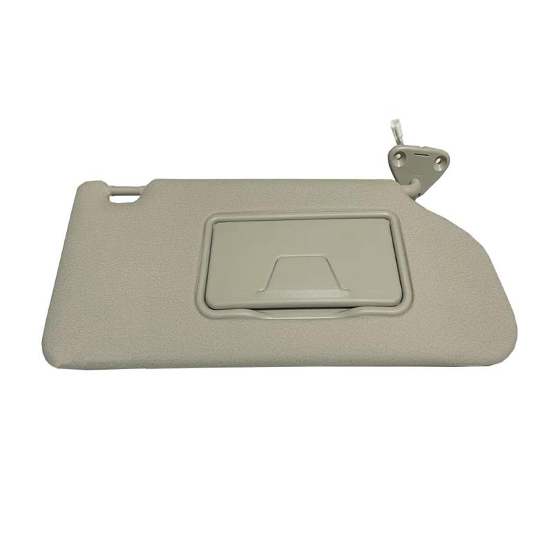 Visier Auto Front Sonnenschirm Sonnenblende Sonnenschutz Mit Spiegel Für Mitsubishi Für ASX 2007-2021 Für Outlander 2007-2021 Sonnenblende(Beige Right Side) von Drkxdt