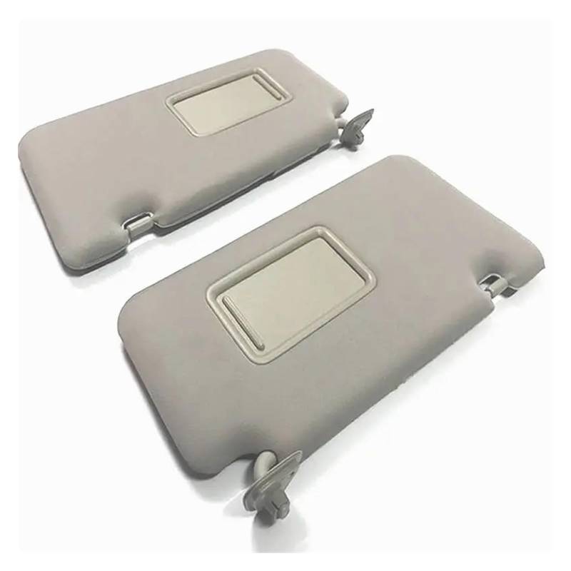Visier Auto-Innensonnenblende Links Frontscheibe Sonnenschutz Mit Spiegel Kit Auto Sonnenblende Für Nissan Für Tiida 2005-2010 Sonnenblende(Left and Right) von Drkxdt